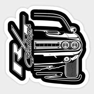 Challenger RT (White Print) Sticker